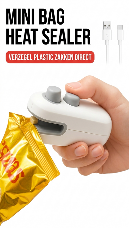 Sealzy® — Hersluitbare Snackzak Sealer